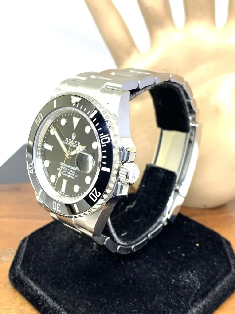 Rolex Submariner Men's Watch 126610 Swiss Automatic Black Dial Box Card 2024